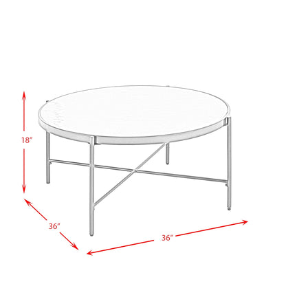 Vienna Coffee Table W/Marble Top