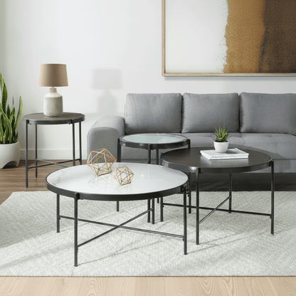 Vienna Coffee Table W/Marble Top