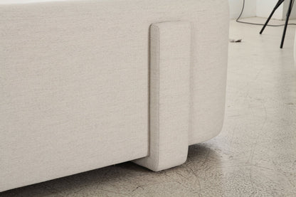 Vienna White 4 Seater Sofa