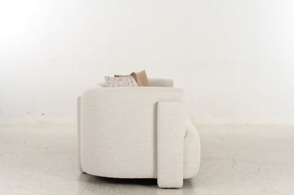 Vienna White 4 Seater Sofa