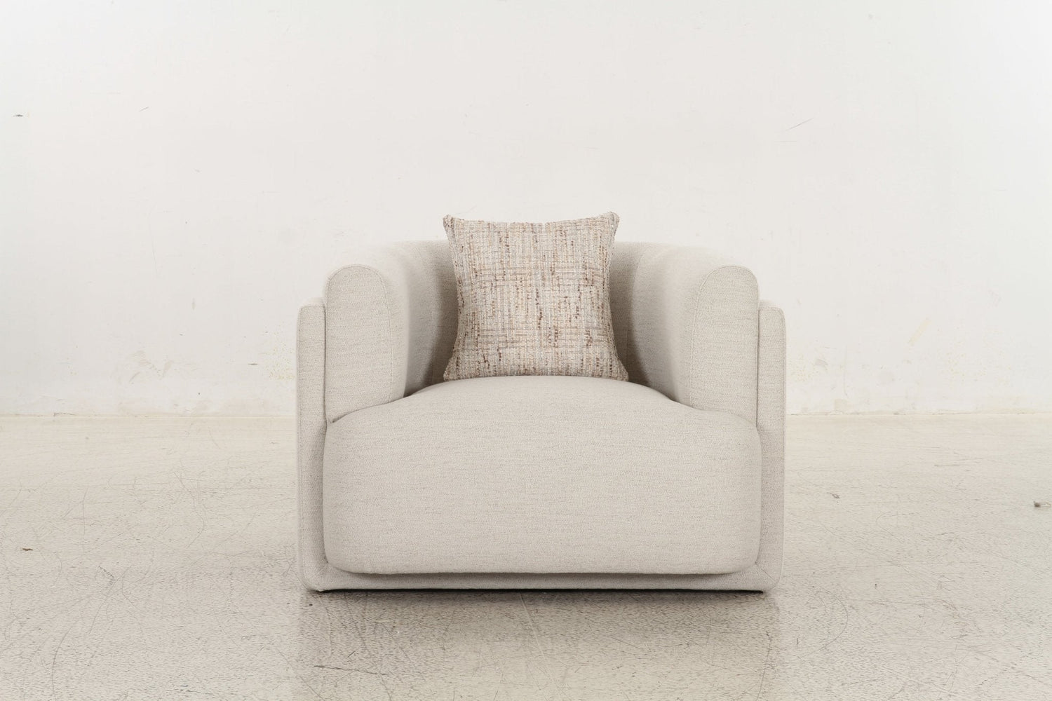 Vienna White Sofa set with Free Rug