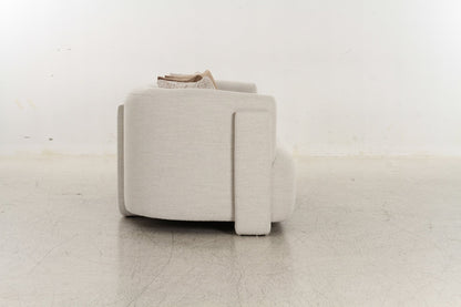 Vienna White Sofa set with Free Rug