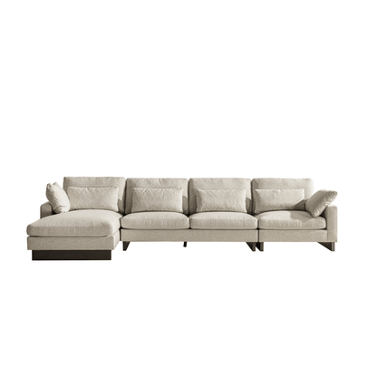 Violin Beige Left Chaise