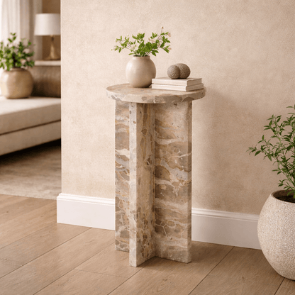Wahidul MARBLE SIDE TABLE