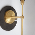 WALL LAMP W / TAPER SHADE