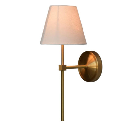 WALL LAMP W / TAPER SHADE