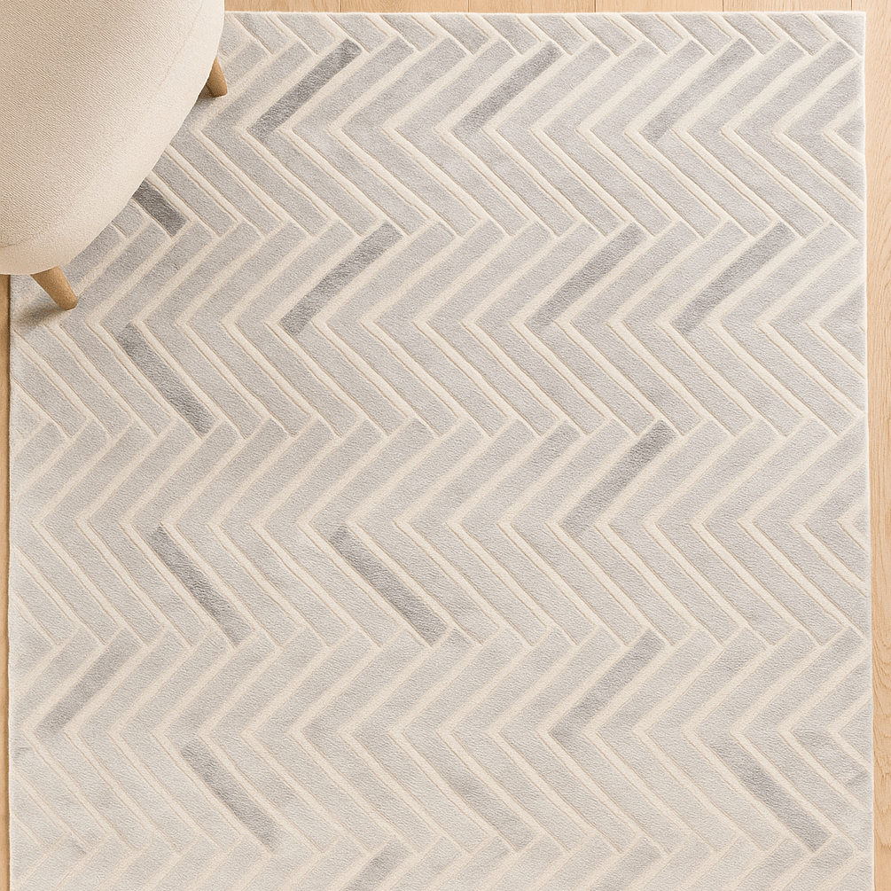 Washed Diamond Rug