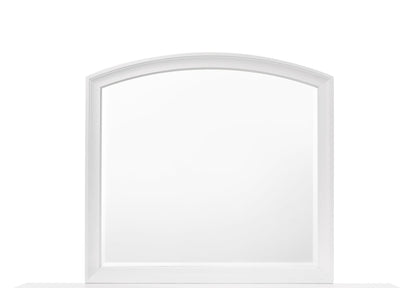 White Harmonious Haven Mirror