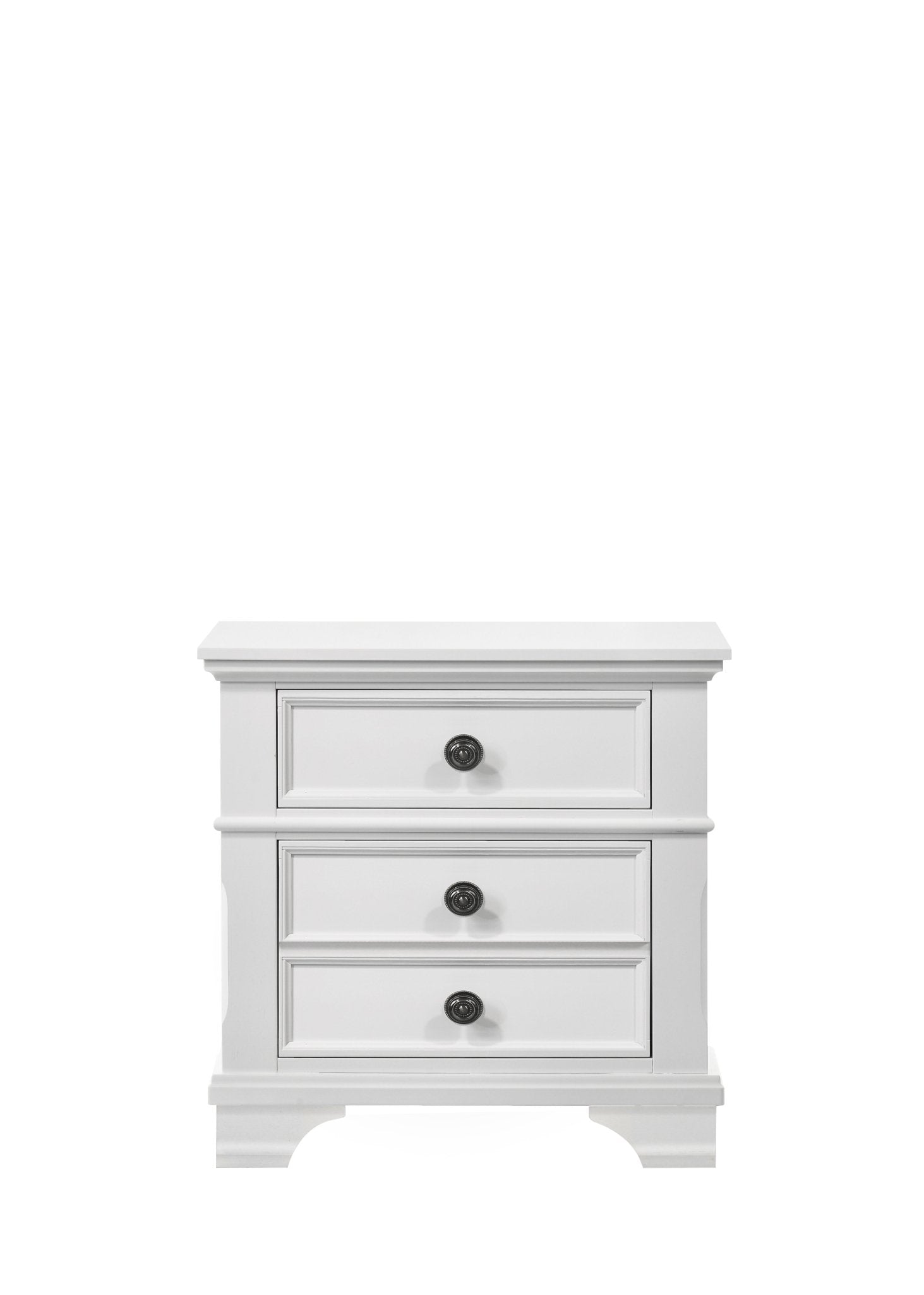 White Harmonious Haven Nightstand