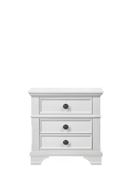 White Harmonious Haven Nightstand