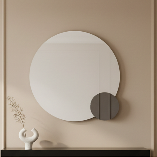 ZINNIA DIA380 MIRROR WITH IRON FRAME