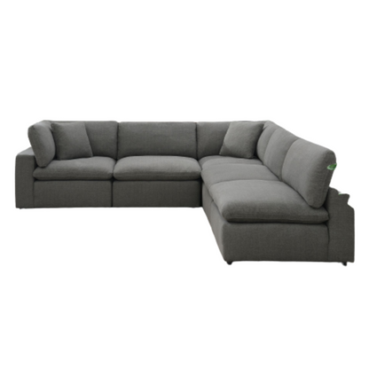 Cloud 9 White Sectional